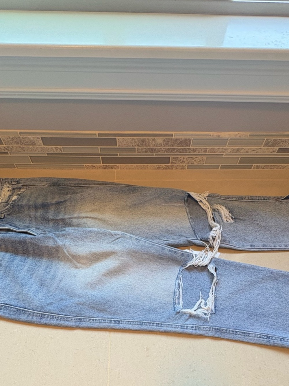 Women’s Flying Monkey Distressed Jeans